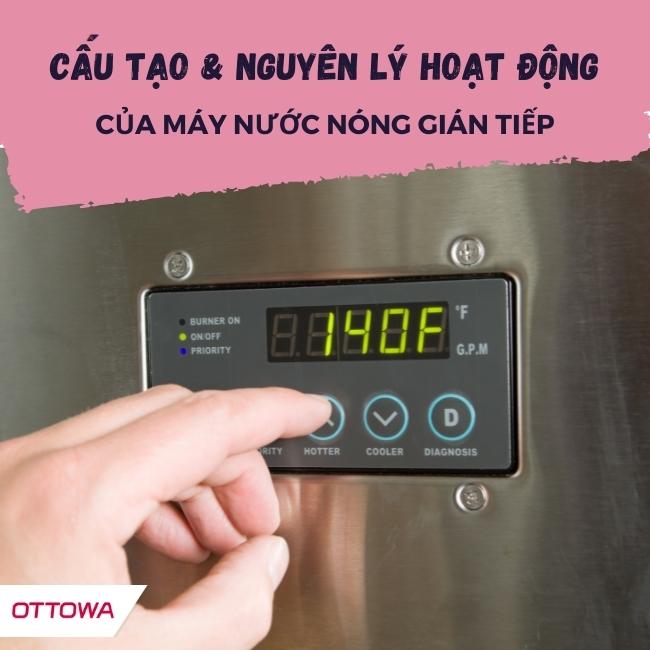nguyên lý hoạt động của máy tắm nước nóng gián tiếp
